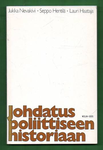 Johdatus poliittiseen historiaan