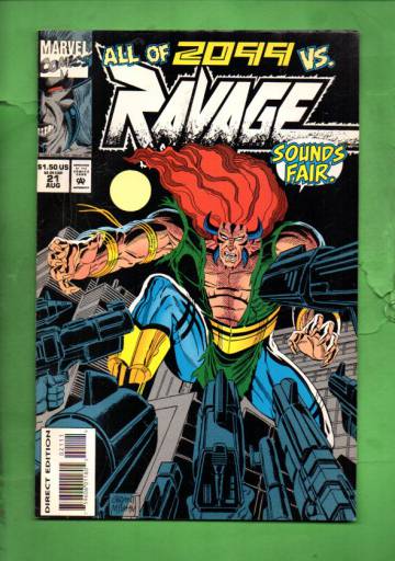 Ravage 2099 Vol. 1 #21 Aug 94