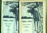Fauna och Flora - Popular Tidskrift för Biologi -lehtiä vuodelta 1909 (katso kuvaus)