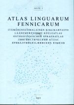 Alfe 1 - Atlas Linguarum Fennicarum: Itämerensuomalainen kielikartasto