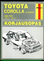 Toyota Corolla etuveto 1983-1987 korjausopas