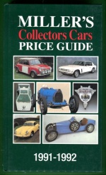 Miller´s Collectors Cars Price Guide 1991-1992 (Volume I)