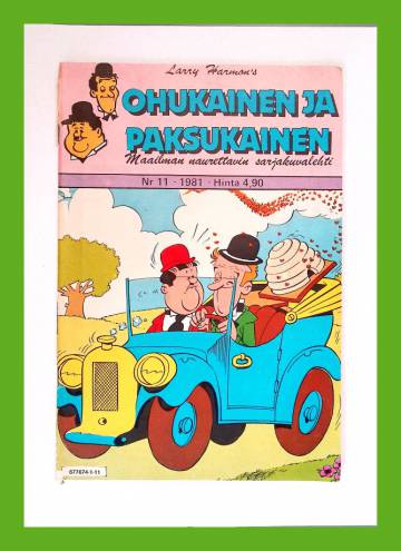 Ohukainen ja Paksukainen 11/81