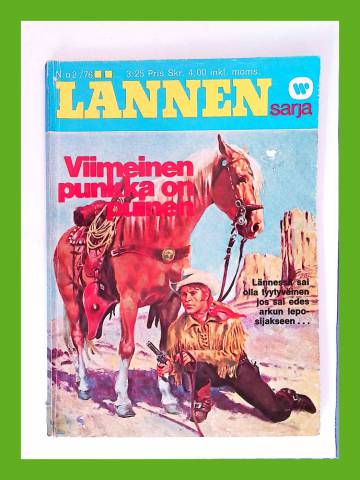 Lännensarja 2/76 - Viimeinen punkka on puinen