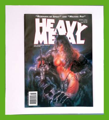 Heavy Metal Vol. XIX #6 Mar 93