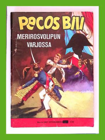 Pecos Bill 3/67 - Merirosvolipun varjossa