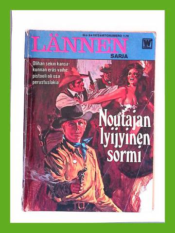 Lännensarja 6/72 - Noutajan lyijyinen sormi