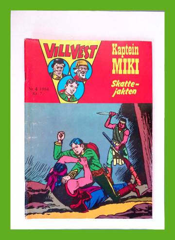 Vill vest 4/84 - Kaptein Miki: Skattejakten