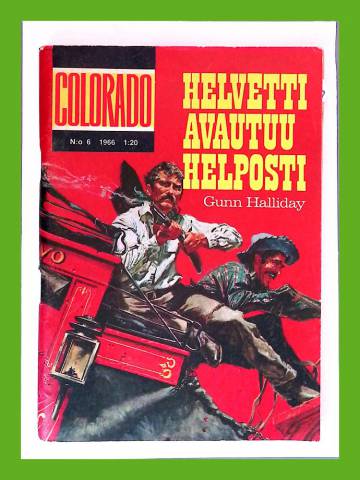 Colorado 6/66 - Helvetti avautuu helposti