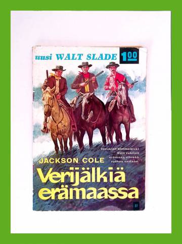 Walt Slade 27 - Verijälkiä erämaassa