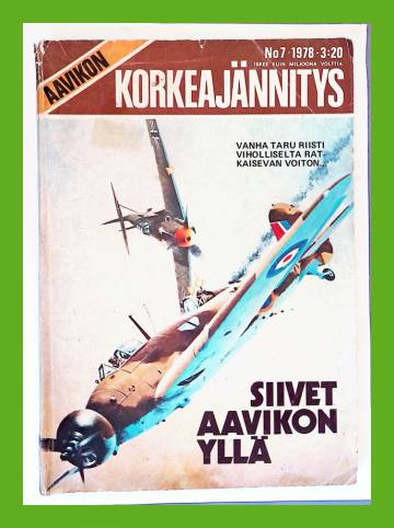 Aavikon Korkeajännitys 7/78 - Siivet aavikon yllä