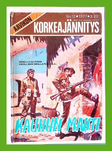 Aavikon Korkeajännitys 12/77 - Kauhun mahti