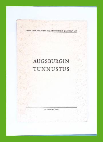 Augsburgin tunnustus