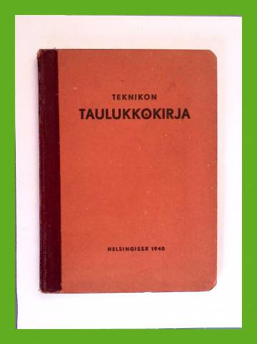 Teknikon taulukkokirja 1