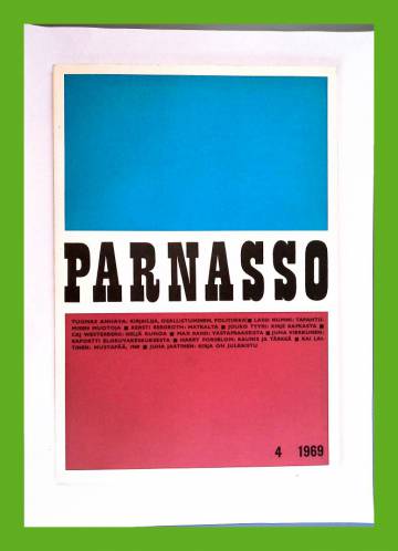 Parnasso 4/69