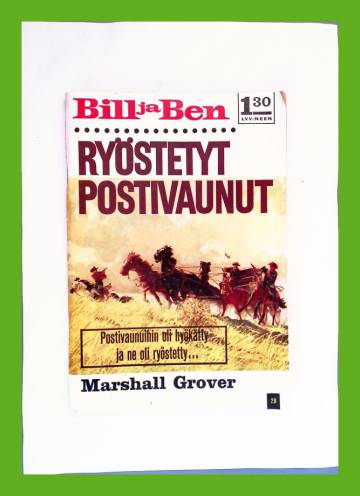 Bill ja Ben 28 - Ryöstetyt postivaunut