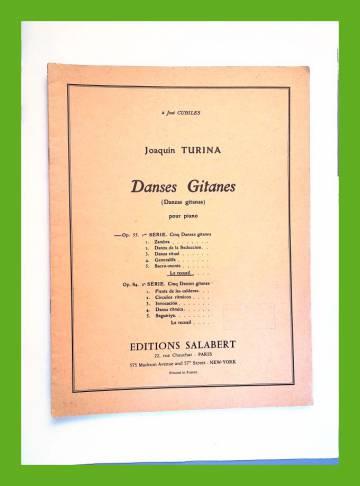 Danses Gitanes pour piano (Danzas gitanas)