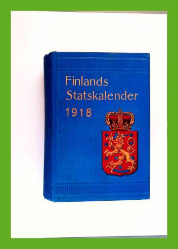 Finlands statkalender för äret 1918
