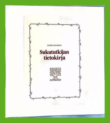 Sukututkijan tietokirja