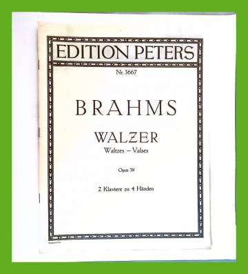 Walzer für Klavier zu 4 Händen (Op. 39)