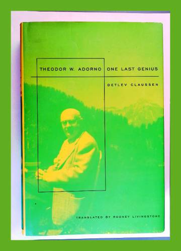 Theodor W. Adorno - One last genius