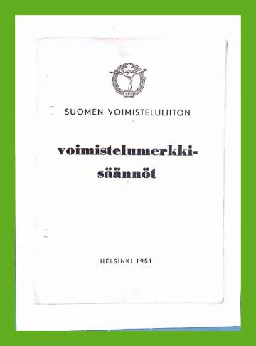 Suomen voimisteluliiton voimistelumerkkisäännöt