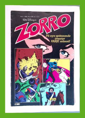 Zorro 2/82 (ruotsinkielinen)