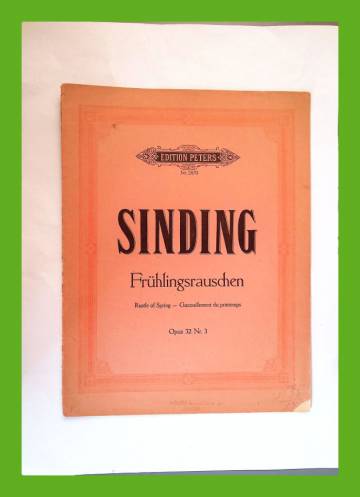 Frühlingsrauschen - Klavierstück (Op. 32 No. 3)