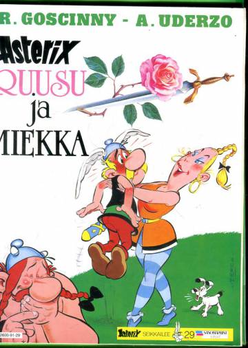 Asterix 29 - Ruusu ja miekka (1. painos)