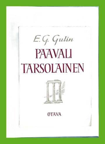 Paavali Tarsolainen