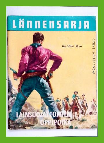 Lännensarja 1/61 - Lainsuojattomien oppipoika