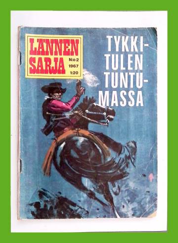 Lännensarja 2/67 - Tykkitulen tuntumassa