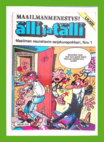 Älli ja Tälli -sarjakuvataskukirja 1