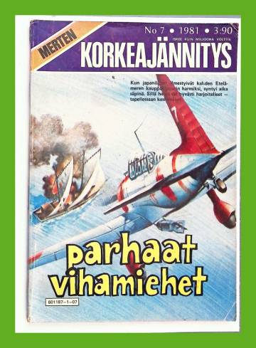 Merten korkeajännitys 7/81 - Parhaat vihamiehet