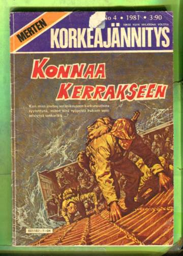 Merten korkeajännitys 4/81 - Konnaa kerrakseen