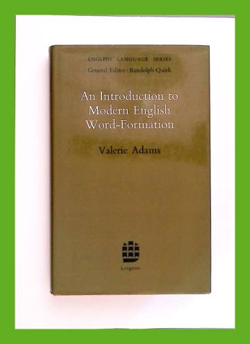 An Introduction to Modern English Word-formation