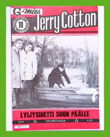 Jerry Cotton 11/79 - Lyijysinetti suun päälle