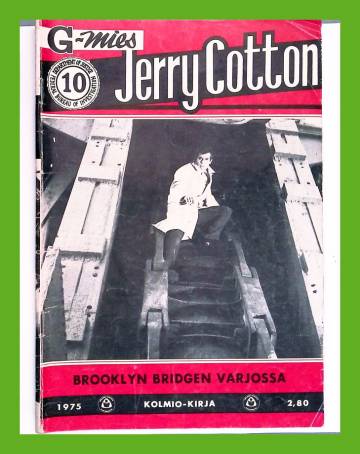 Jerry Cotton 10/75 - brooklyn bridgen varjossa