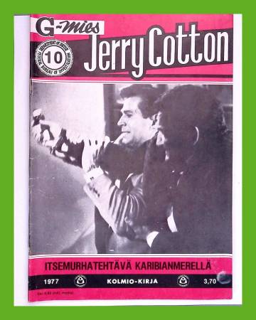 jerry cotton 10/77 - itsemurhatehtävä karibianmerellä