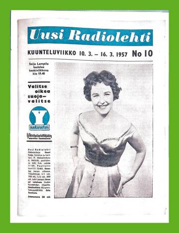 Uusi radiolehti 10/57 (kuunteluviikko 10.3.-16.3.)