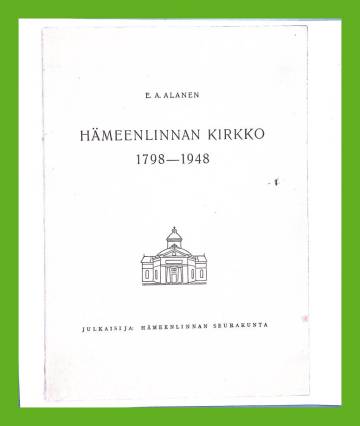 Hämeenlinnan kirkko 1798-1948