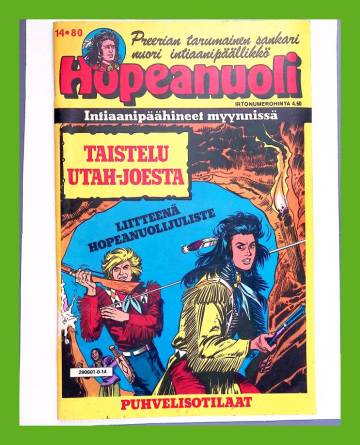 Hopeanuoli 14/80