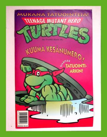 Teenage Mutant Hero Turtles 7/92