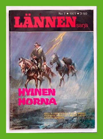 Lännensarja 7/77 - Hyinen horna