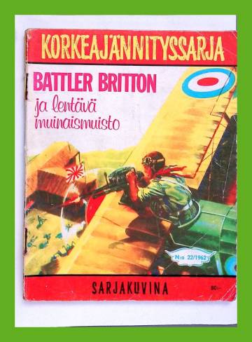 Korkeajännityssarja 22/62 - Battler Britton ja lentävä muinaismuisto