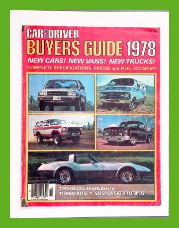 Car and Driver's 1978 Buyers Guide