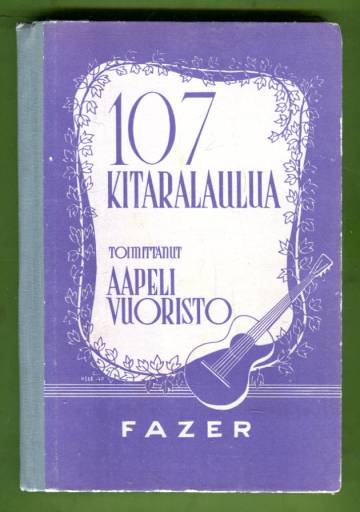 107 kitaralaulua