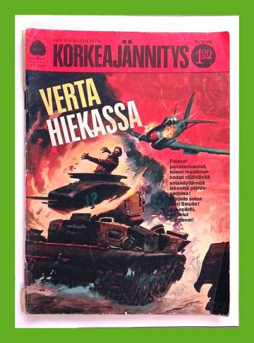 Korkeajännitys 12/68 - Verta hiekassa