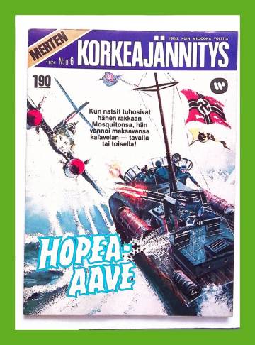 Merten korkeajännitys 6/74 - Hopea-aave