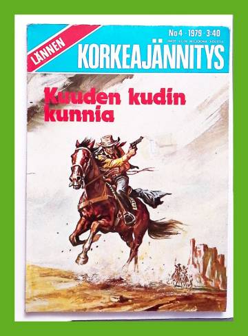 Lännen korkeajännitys 4/79 - Kuuden kudin kunnia